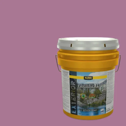 Miniatura 139 de Rodda Paint CASCADIA XL - Pintura e imprimación satinada para exteriores en uno, cuarto de galón, blanco abstracto