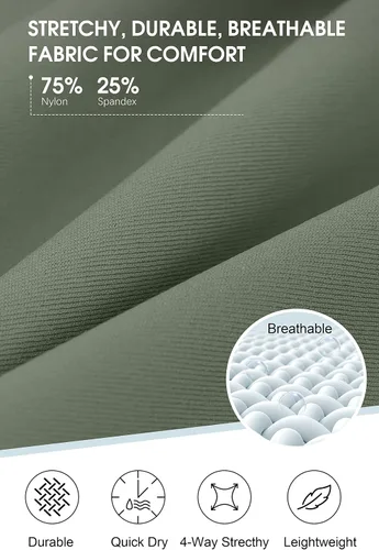 Miniatura 5 de SANTINY Pantalones de equitación para niñas con bolsillos con cremallera para niños, pantalones ecuestres elásticos con parche en la rodilla