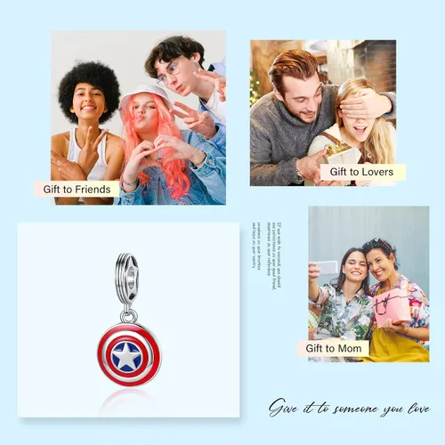 Miniatura 34 de Dijes de plata de ley 925 con diseño de oso dorado para mujer, pulseras y collares, regalos para familiares y amigos, 3 piezas/paquete