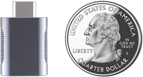 Miniatura 7 de Adaptador USB-C a USB 3.0 (paquete de 2), Thunderbolt 4/3 a USB hembra OTG para MacBook 2025, iPad 2025, Samsung, más dispositivos tipo C Gris
