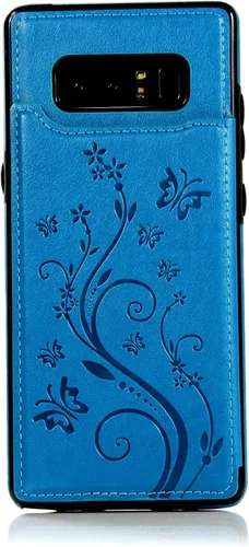 Miniatura 7 de Funda de teléfono para Samsung Galaxy Note 8 con protector de pantalla de vidrio templado y tarjetero con soporte para tarjetero, accesorios