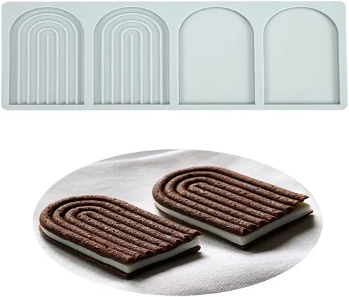Miniatura 14 de Molde de silicona de chocolate con forma de concha de mar Molde de decoración de pastel de fondant Herramientas para hornear