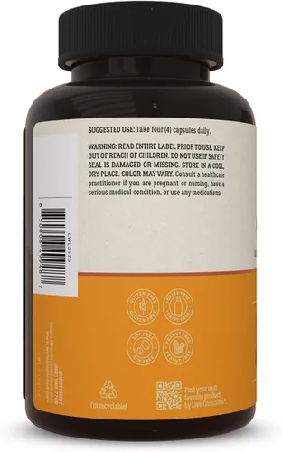 Miniatura 9 de MoveWell de LiveConscious Glucosamina Condroitina con MSM, ácido hialurónico y más Suplemento de salud articular (paquete de 2)