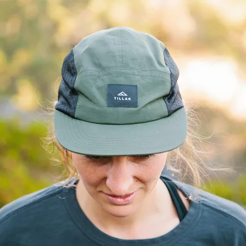 Miniatura 7 de Wallowa Trail Hat, una gorra ligera de nailon y malla elástica de 5 paneles