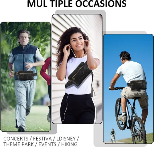 Miniatura 6 de CXWMZY Riñoneras para mujeres y hombres, niñas, niños, adolescentes, a la moda, bolsa de cintura de moda, linda riñonera casual para Disney, viajes