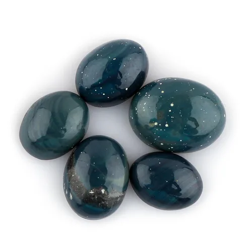 Miniatura 14 de CRYSTALIS Al por mayor 5 piezas de piedra preciosa natural K2 jaspe suelta en bruto, cabujones para hacer joyería, piedras pulidas de chakra