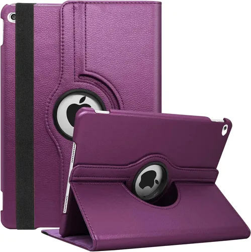 Miniatura 20 de Funda giratoria para iPad de 9.7 pulgadas 2018 2017 / Funda para iPad Air 2 - Funda protectora con soporte giratorio de 360 grados y función