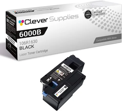 Miniatura 374 de CS compatible Xerox Phaser 6510/WorkCentre 6515 (106r03480) 2 cartuchos de tóner negro para Phaser 6510, WorkCentre 6515 2 negro