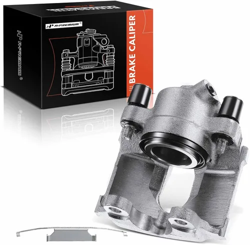A-Premium Conjunto de pinza de freno de disco sin soporte compatible con modelos BMW seleccionados - 318i, 318is, 318ti, 320i, 323Ci, 323i, 323is,