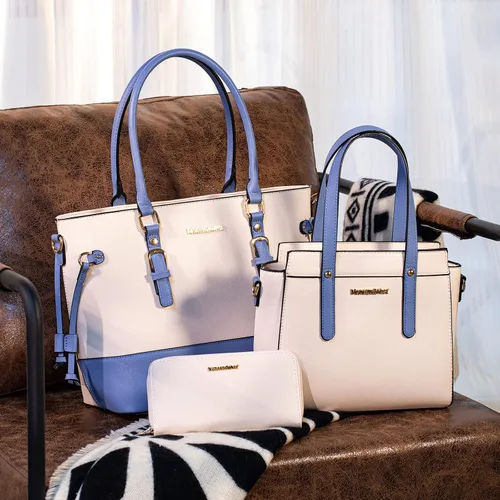 Miniatura 2 de Montana West Monederos y bolsos para mujer, juego de 3 piezas de bolso y cartera