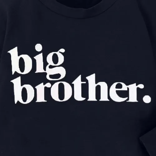Miniatura 3 de Big Brother Shirt New Baby Pregnancy Announcement Shirts Toddler Boys Promoted to Big Bro Tshirt