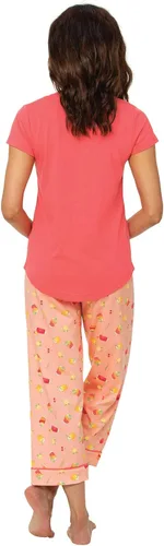 Miniatura 2 de PajamaGram Womens PJs Sets - Ladies Pajamas Capris 100% Cotton