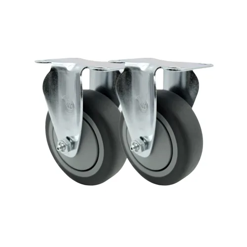 Miniatura 6 de Service Caster Marca – Compatible con/reemplazo para – Carritos de limpieza de conserje – Se adapta a la mayoría de carritos de limpieza Rubbermaid