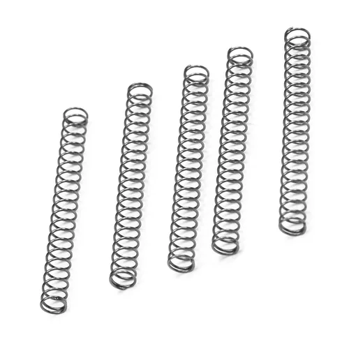 Miniatura 34 de MroMax 20Pcs Compressed Spring, 0.04" Wire Dia, 0.31" OD, 1.57" Free Length, Gray Black Spring Steel Extended Coil Compression Spring