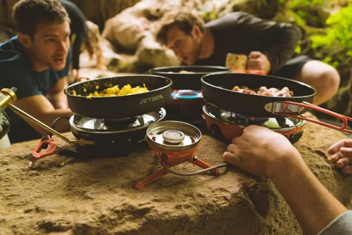 Miniatura 5 de Jetboil Luna - Quemador lateral satélite para Eureka! o estufas Jetboil Jetlink para acampar y mochileros