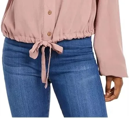 Miniatura 3 de Self Esteem Juniors Cargo Bolsillo Cordón Top Marrón Talla L, Rosado