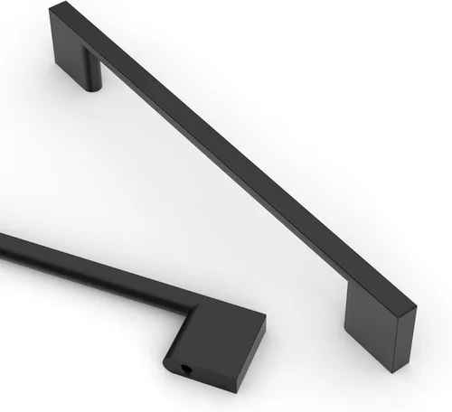 Miniatura 29 de Asidrama - Paquete de 10 manijas de gabinete de cocina de oro cepillado de 3 pulgadas (76mm), tiradores de gabinete, herrajes para gabinete