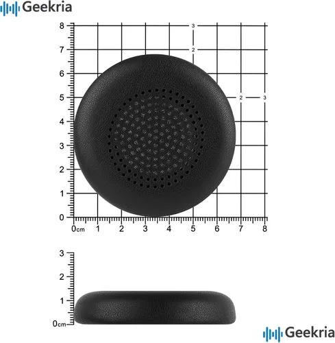 Miniatura 6 de Geekria Almohadillas de repuesto para Logitech Zone Wireless Plus y Zone 900 (excluye Zone Wired, 750, Zone Wireless 2), almohadillas con guía