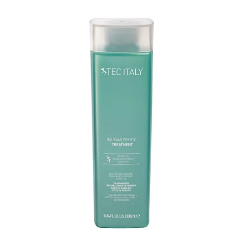 Tec Italy Tratamiento Balsami Presto para todo tipo de cabello, fórmula hidratante que añade brillo, mejora la manejabilidad, control del