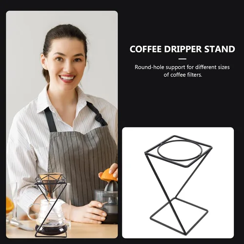 Miniatura 4 de Soporte de goteo para verter sobre el gotero, fabricante de filtro de café, soporte para taza de filtro, soporte para colador de té para cafetera