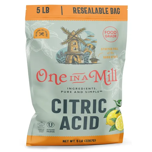 Miniatura 8 de ONE IN A MILL Polvo de ácido cítrico de 1 libra, grado alimenticio para cocinar, hornear, enlatar y hacer queso Conservante y potenciador