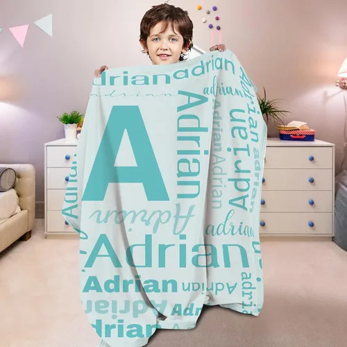 Miniatura 3 de Manta de bebé personalizada, Manta de bebé personalizada con nombre, manta de bebé personalizada con nombre, manta de bebé personalizada para bebé