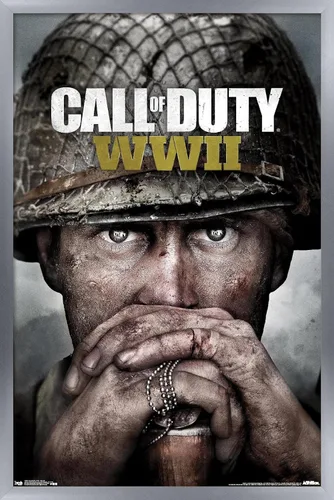 Miniatura 11 de Trends International Call of Duty: WWII - Póster de pared Key Art, 22.375 x 34 pulgadas, versión premium sin marco