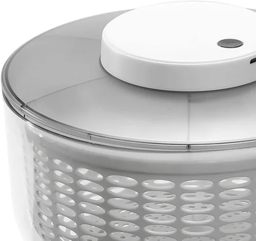 Miniatura 4 de Escurridor para lavadora de verduras, 500 rpm, eléctrico, recargable, desmontable, para ensalada