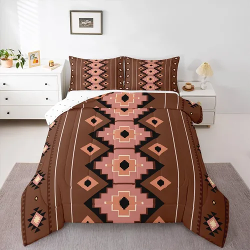 Miniatura 17 de Feelyou Juego de edredón de zorro ártico, juego de ropa de cama para niños y niñas, bonito edredón de animales salvajes, juego de edredón 1 juego