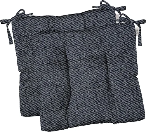Miniatura 36 de RSH DECOR Juego de 2 cojines de asiento para silla de comedor para interiores y exteriores, 16 x 16 x 2 pulgadas, color a elegir