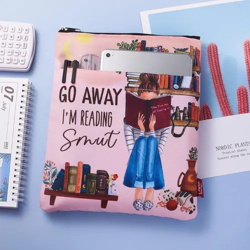 Miniatura 3 de Funda de libro para los amantes de los libros, protector de libros, fundas de libro para libros de tapa blanda, tela lavable, fundas de libro