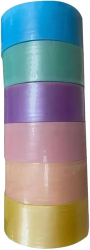 6 cintas adhesivas divertidas de bolas de color caramelo, cinta de descompresión de bolas adhesivas para adultos, cintas adhesivas de bolas de