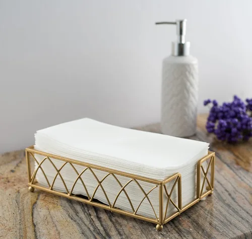Miniatura 2 de BloominGoods - Paquete de 50 servilletas de baño desechables de 12 x 17 pulgadas, toallas de invitados clásicas Lite de un solo uso, fabricadas