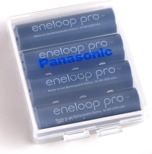Miniatura 4 de Eneloop Panasonic BQ-CASE2SA - Estuches de almacenamiento de batería con capacidad para 4 pilas AA o 5 pilas AAA, paquete de 2