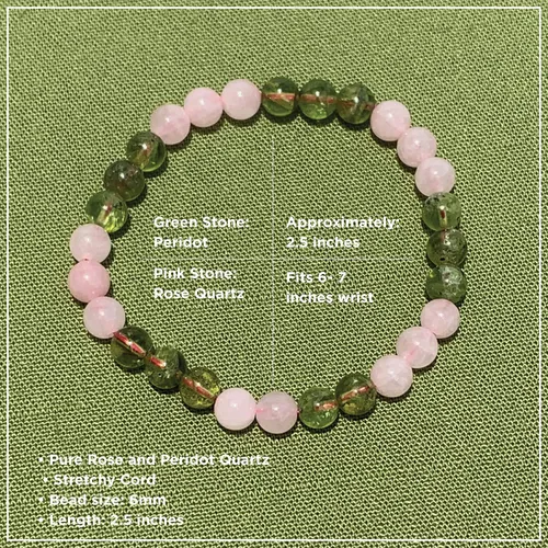 Miniatura 61 de Pulseras elásticas, piedras preciosas naturales, amatista, citrino, cuarzo rosa, cuarzo de cristal transparente, ojos de peridoto y teger, regalo