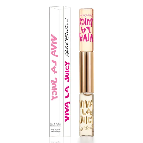 Miniatura 2 de Juicy Couture Viva La Juicy Gold Eau De Parfum, perfume para mujer con notas de bayas deliciosas, jazmín sambac y crema de vainilla, afrutado