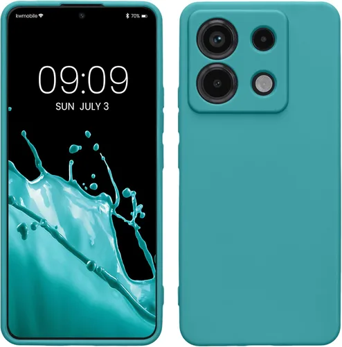 Miniatura 115 de kwmobile Funda compatible con Xiaomi Redmi Note 11 / Note 11S - Funda protectora de silicona TPU suave y delgada - Azul Báltico