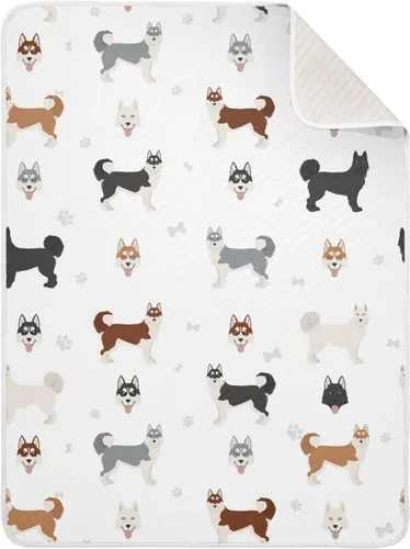 Miniatura 18 de Manta de envoltura para ejercicios de Doberman de algodón para bebés, manta de recepción, manta suave y ligera para envolver para cuna, cochecito