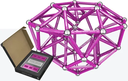 Geomag Masterbox - Juguetes magnéticos para niños a partir de 8 años, 248 imanes educativos educativos para niños, bloques magnéticos, azulejos y