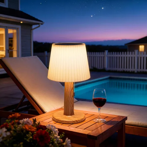 Miniatura 6 de Beautyard Solar Table Lamps Outdoor Indoor - Shower Lamps Waterproof Mothers Gifts 3 Lighting Modes, 4000mAh Eye-Caring LED Cordless Solar Lamp with