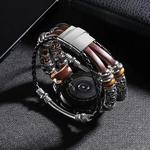 Miniatura 3 de Correas compatibles con Garmin Venu 2/Venu 3/Vivoactive 4 1.772 in Watch/Samsung Galaxy Watch 3 1.772 pulgadas/Gear S3 Frontier/Classic/Galaxy Watch