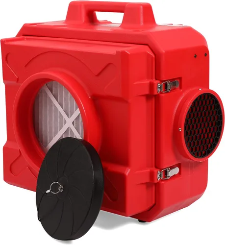 Miniatura 9 de MOUNTO HEPA500 Purificador de Aire Comercial 500cfm Depurador de Aire Hepa Máquina de Aire Negativo Roto-Moldeado (Azul)