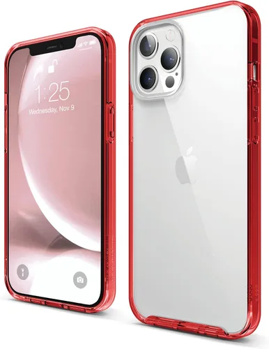 Miniatura 11 de elago Funda híbrida transparente compatible con iPhone 12 Pro Max de 6.7 pulgadas (negro) - Funda protectora a prueba de golpes
