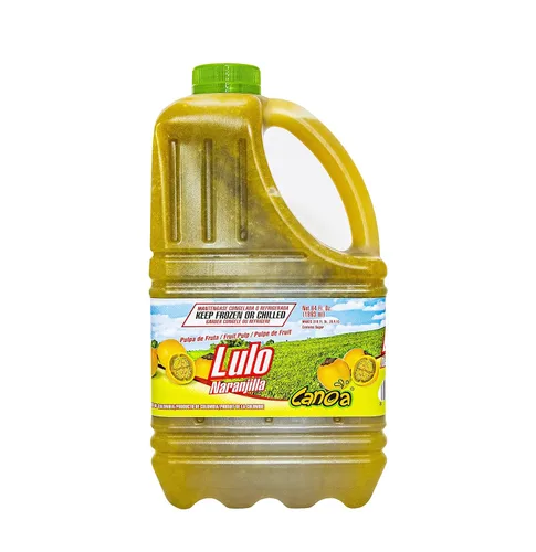 Canoa Pulpa de fruta - Hecho con fruta real - 64 onzas líquidas - Haz jugos, cócteles, postres y más - Elige entre muchos sabores - Lulo