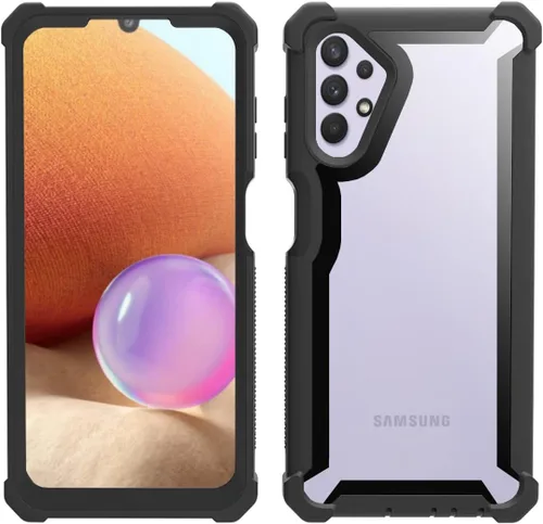 Miniatura 6 de Asuwish Funda de teléfono para Samsung Galaxy A13 5G, a prueba de golpes, protección de cuerpo completo, resistente, híbrida, de doble capa