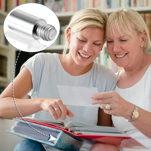 Miniatura 5 de 20 piezas de extensión de álbumes de recortes, tornillos de extensión de álbum de reemplazos para álbum de fotos recargable posteriormente