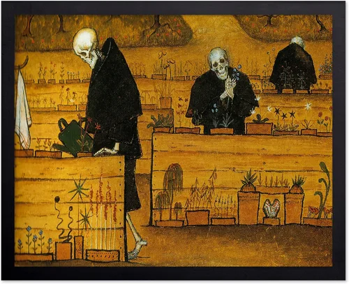 Miniatura 64 de Poster Master Póster de fotografía vintage, impresión gótica retro, regalo para artista, amigo, Halloween, familia espeluznante, disfraz extraño