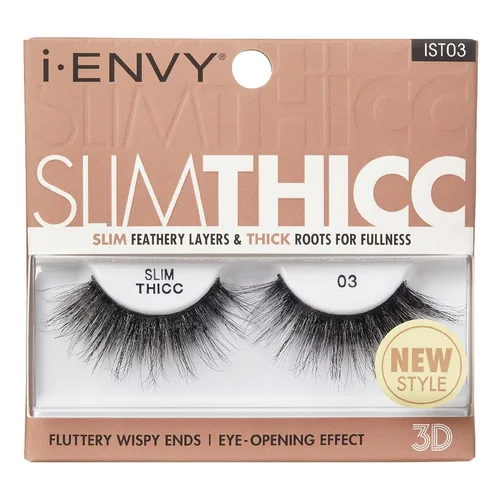 i-ENVY - Pestañas postizas Thicc 3D con aleteo, pestañas postizas (03)