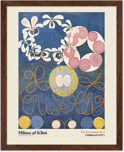 Miniatura 15 de Poster Master Póster de ilustración vintage, impresión retro moderna, los diez más grandes n.º 1, infancia, flor, abstracto, regalo para artista