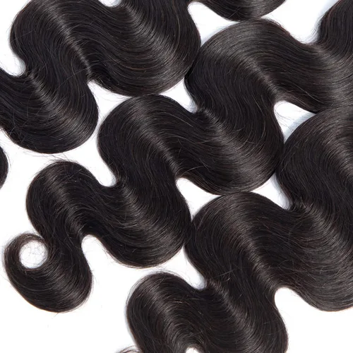 Miniatura 2 de Angie Queen 1 paquetes de cabello humano virgen sin procesar de 10 pulgadas, cabello humano ondulado y húmedo, cabello humano ondulado y natural
